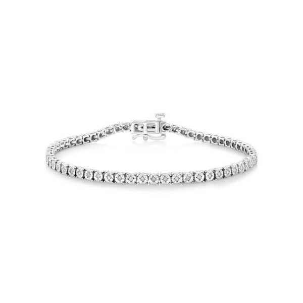 0.25 Carat TW Diamond Tennis Bracelet