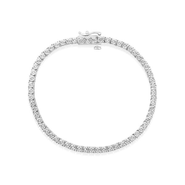 0.25 Carat TW Diamond Tennis Bracelet - Image 5