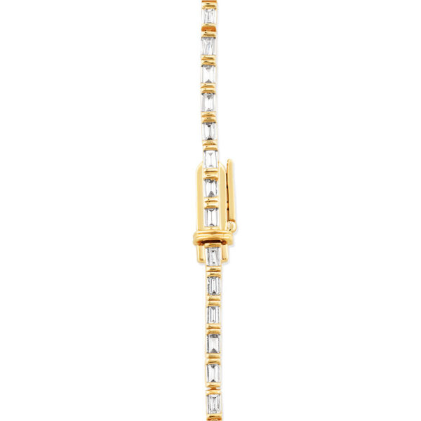 0.74 Carat TW Diamond Tennis Bracelet in 10kt White Gold - Image 3